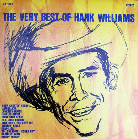Hank Williams : The Very Best Of Hank Williams (LP, Comp, RE, PRC)