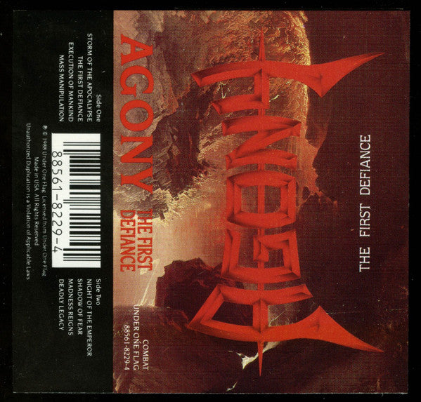 Agony* : The First Defiance (Cass, Album)