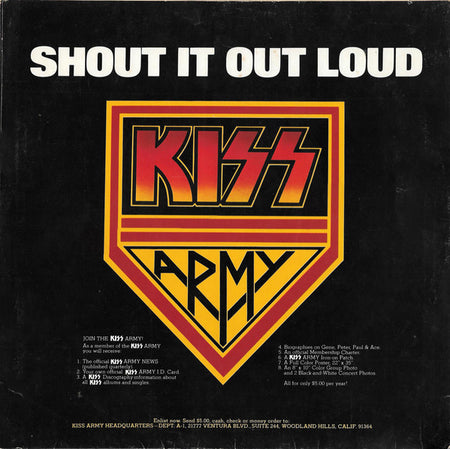 Kiss : Destroyer (LP, Album, Club, RCA)