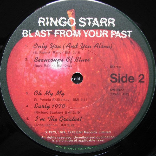 Ringo Starr : Blast From Your Past (LP, Comp, Los)
