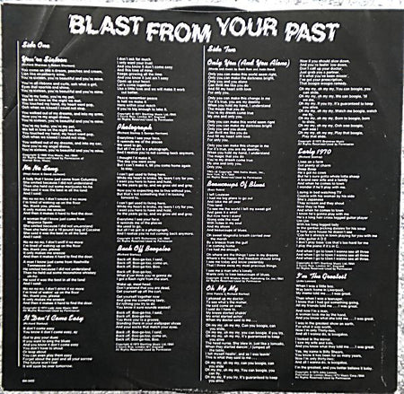 Ringo Starr : Blast From Your Past (LP, Comp, Los)