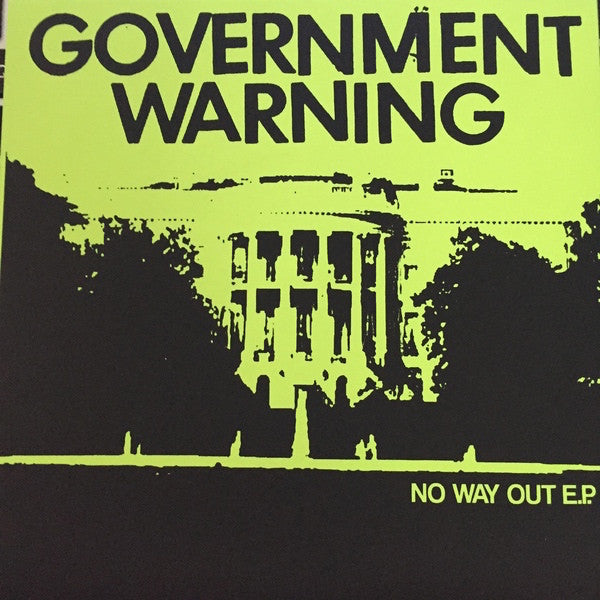 Government Warning : No Way Out E.P. (7", EP, RP, Neo)