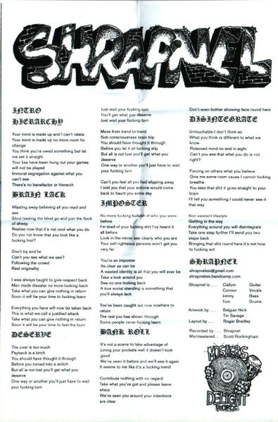 Shrapnel (9) : The Demo (Cass)