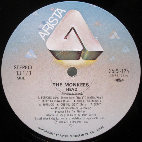 The Monkees : Head (LP, Album, RE)
