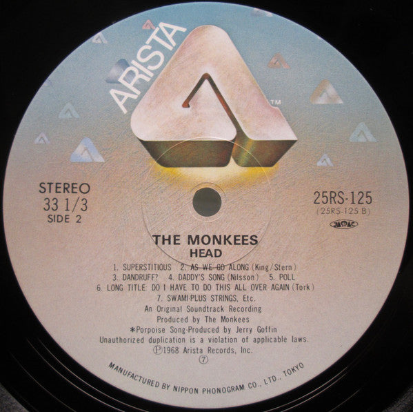 The Monkees : Head (LP, Album, RE)