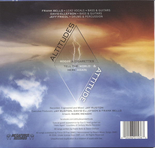 Altitudes & Attitude : Altitudes & Attitude (CD, EP, Car)