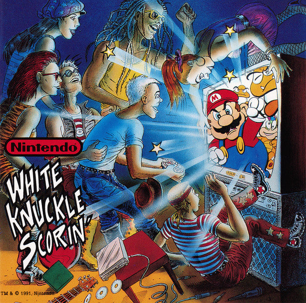 Various : Nintendo - White Knuckle Scorin' (CD, Comp)