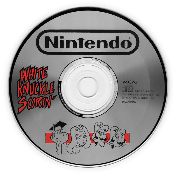 Various : Nintendo - White Knuckle Scorin' (CD, Comp)