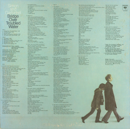 Simon & Garfunkel : Bridge Over Troubled Water (LP, Album, San)