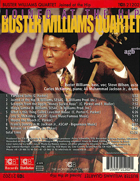 Buster Williams Quartet : Joined At The Hip (CD, Album)