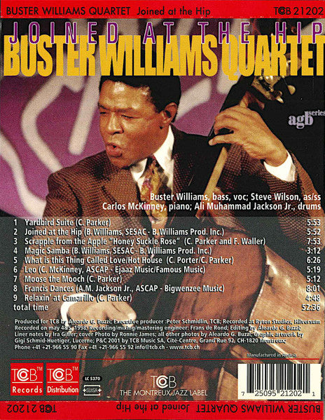 Buster Williams Quartet : Joined At The Hip (CD, Album)