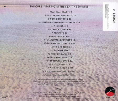 The Cure : Staring At The Sea - The Singles  (CD, Comp, Club, SRC)