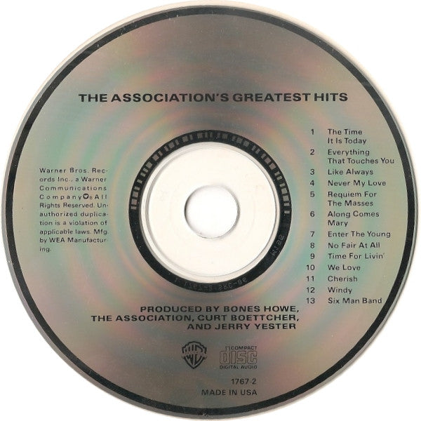 The Association (2) : Greatest Hits! (CD, Comp, RE)