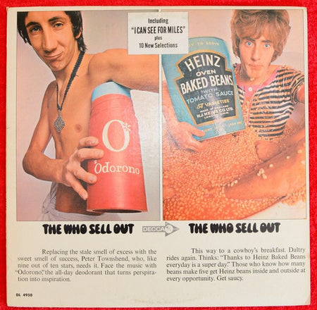 The Who : The Who Sell Out (LP, Album, Mono, Promo, Ban)