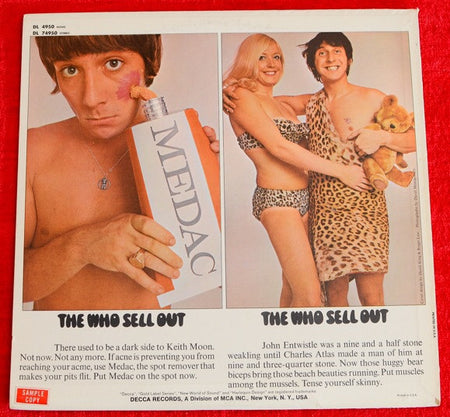 The Who : The Who Sell Out (LP, Album, Mono, Promo, Ban)