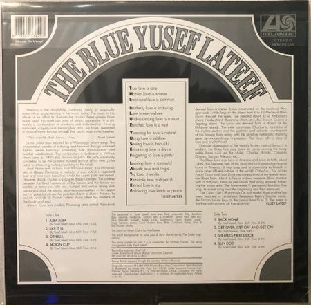 Yusef Lateef : The Blue Yusef Lateef (LP, Album, RE, 180)
