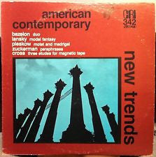 Bazelon* / Lansky* / Pleskow* / Zuckerman* / Cross* : New Trends (LP, Album)