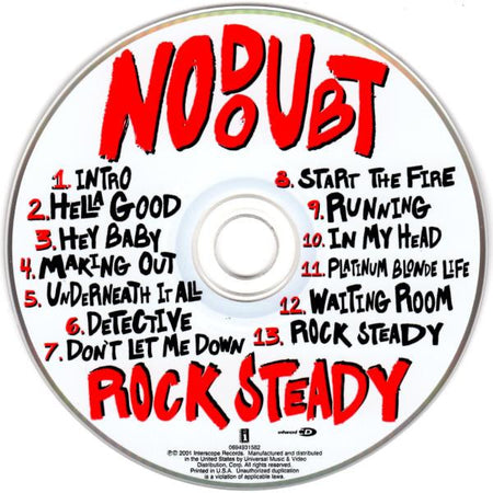No Doubt : Rock Steady (CD, Album, Enh, UML)