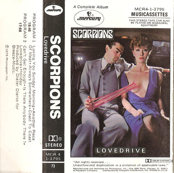 Scorpions : Lovedrive (Cass, Album, Dol)