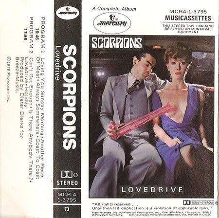 Scorpions : Lovedrive (Cass, Album, Dol)
