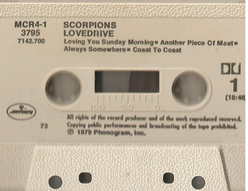 Scorpions : Lovedrive (Cass, Album, Dol)