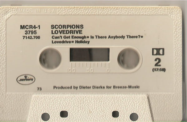Scorpions : Lovedrive (Cass, Album, Dol)