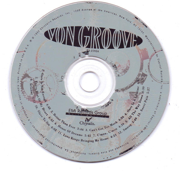 Von Groove : Von Groove (CD, Album)