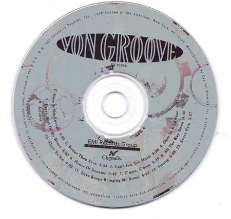 Von Groove : Von Groove (CD, Album)