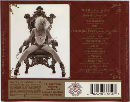 Gwen Stefani : Love.Angel.Music.Baby. (CD, Album, Cre)