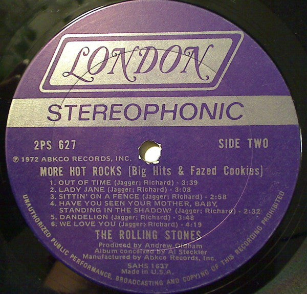 Rolling Stones* : More Hot Rocks (Big Hits & Fazed Cookies) (2xLP, Comp, Col)