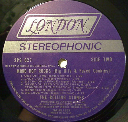 Rolling Stones* : More Hot Rocks (Big Hits & Fazed Cookies) (2xLP, Comp, Col)