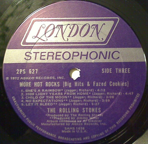 Rolling Stones* : More Hot Rocks (Big Hits & Fazed Cookies) (2xLP, Comp, Col)