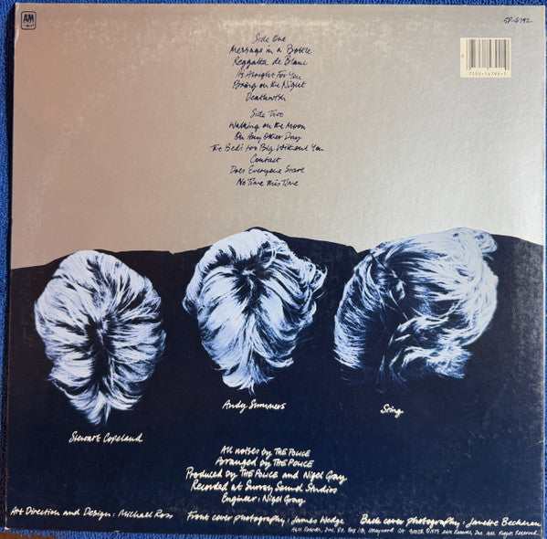 The Police : Reggatta De Blanc (LP, Album, B -)