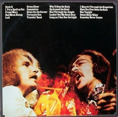 Creedence Clearwater Revival Featuring John Fogerty : Chronicle - The 20 Greatest Hits (2xLP, Comp, RE, Car)