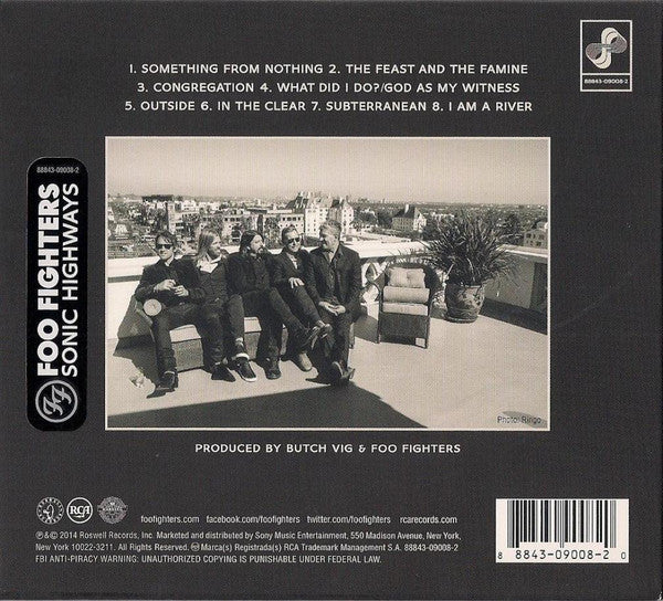 Foo Fighters : Sonic Highways (CD, Album, Dig)