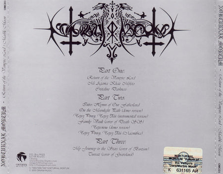 Nokturnal Mortum : Return Of The Vampire Lord / Marble Moon (CD, Comp, RE)