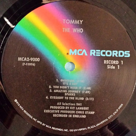 The Who : Tommy (2xLP, Album, RE)