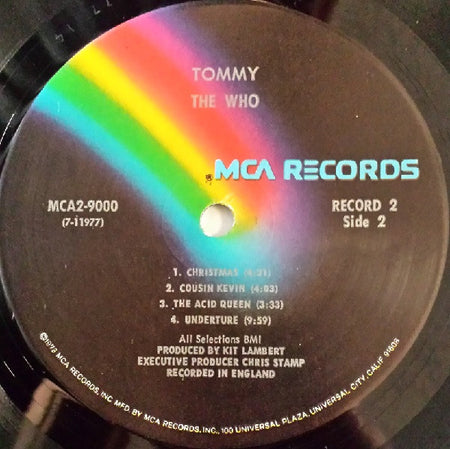 The Who : Tommy (2xLP, Album, RE)