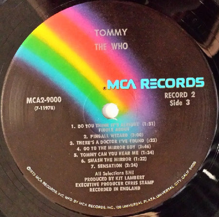 The Who : Tommy (2xLP, Album, RE)