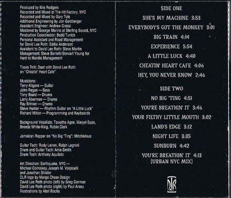 David Lee Roth : Your Filthy Little Mouth (Cass, Album)