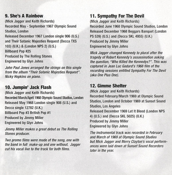 The Rolling Stones : The Very Best Of The Rolling Stones 1964-1971 (CD, Comp)