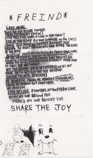 Freind : Share The Joy (Cass, Album)