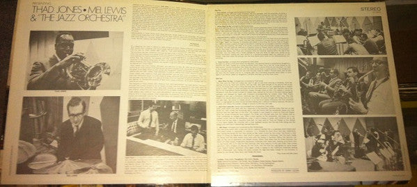 Thad Jones • Mel Lewis* & "The Jazz Orchestra"* : Presenting Thad Jones • Mel Lewis & "The Jazz Orchestra" (LP, Album, RE, Gat)