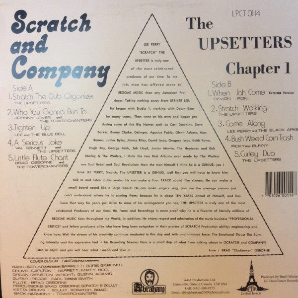 Various : Scratch And Company - Chapter 1 The Upsetters (LP, Comp, RE, Lil)