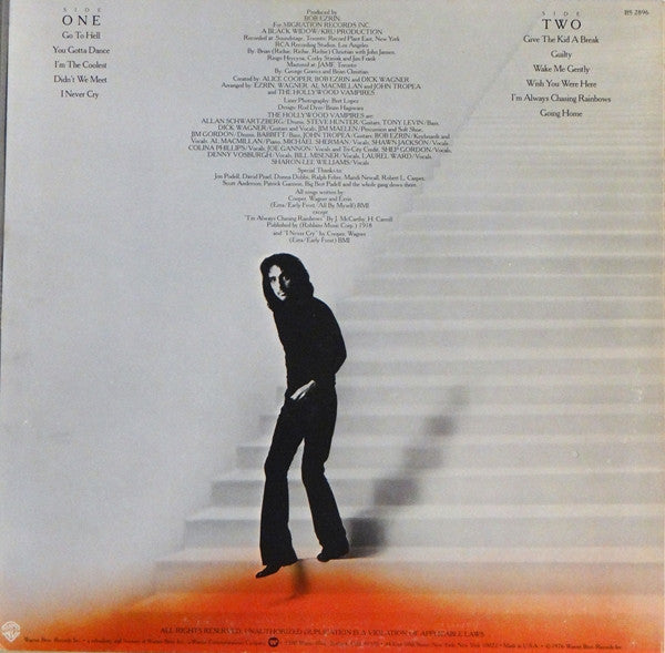 Alice Cooper (2) : Goes To Hell (LP, Album, Jac)