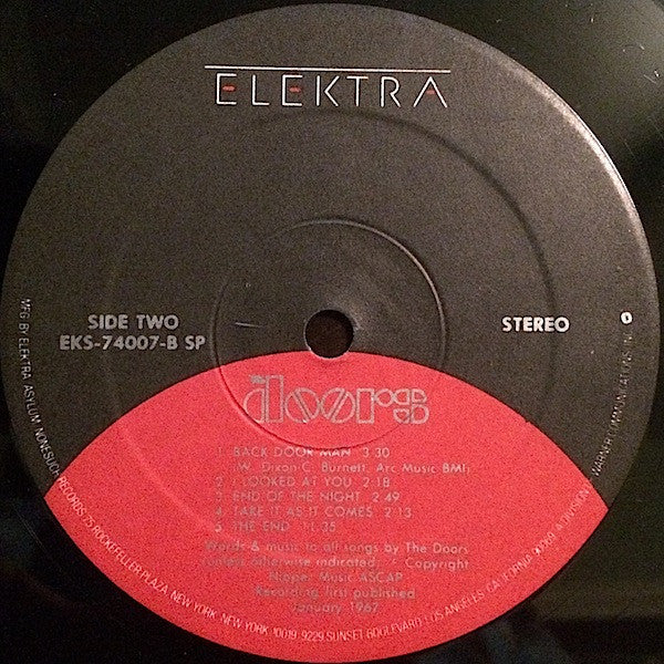 The Doors : The Doors (LP, Album, RE, RP, SRC)