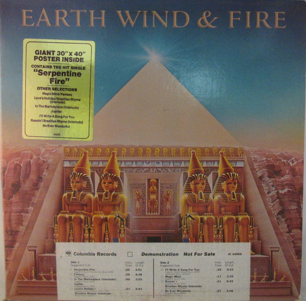 Earth, Wind & Fire : All 'N All (LP, Album, Promo, Gat)