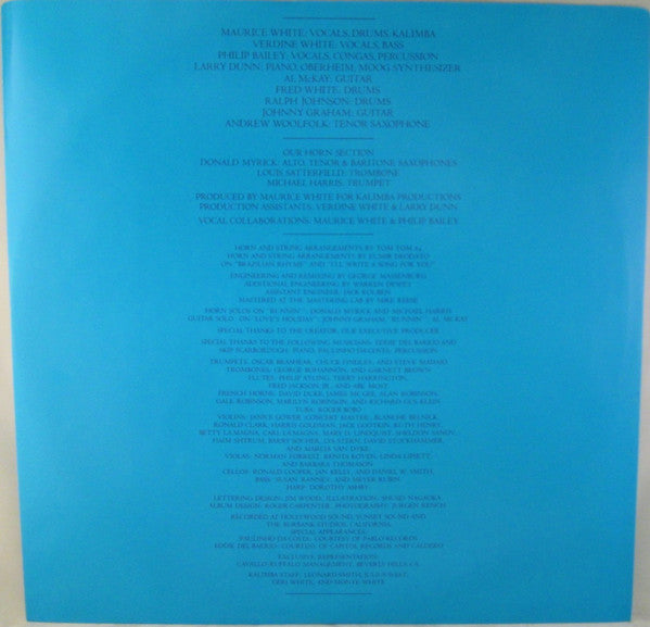Earth, Wind & Fire : All 'N All (LP, Album, Promo, Gat)