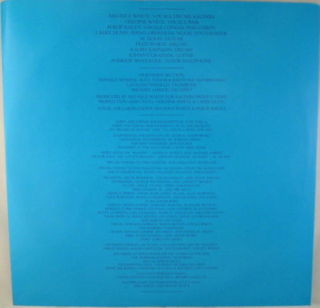 Earth, Wind & Fire : All 'N All (LP, Album, Promo, Gat)