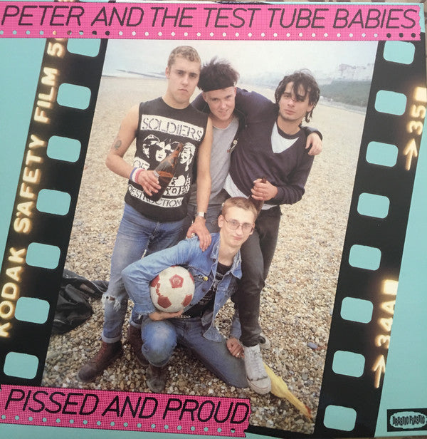 Peter And The Test Tube Babies : Pissed And Proud (LP, Album, Ltd, Num, RE, Pin)